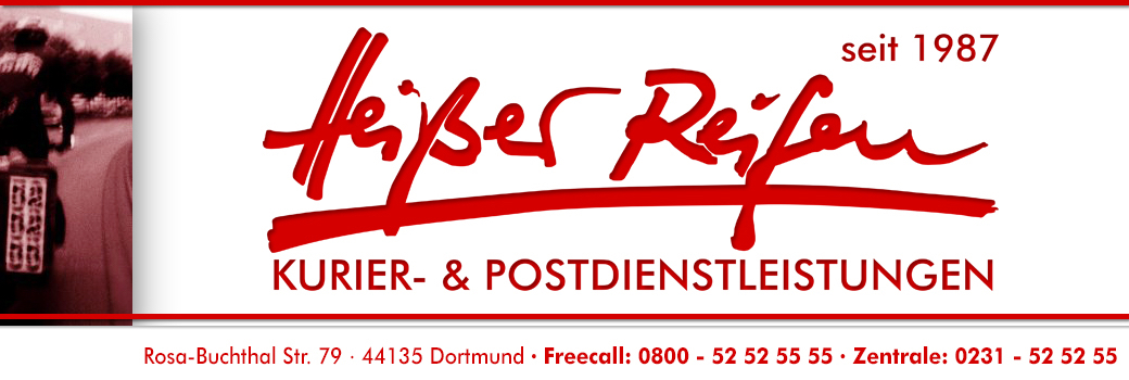 Heißer Reifen  Kurier- & und Postdienstleistungen aus Dortmund